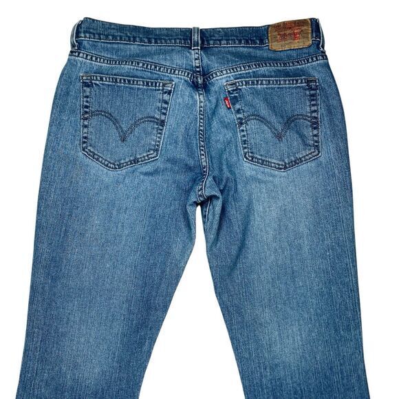 Levi's 515 Jeans Womens 12 Blue Neuveau Boot Cut Stretchy Western Cowgirl Denim - Picture 6 of 14